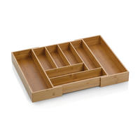 BESTECKEINSATZ - Hellbraun, KONVENTIONELL, Holz (35/43/6,5cm) - Kela