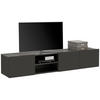 TV-BÄNK  i 200/36,7/42 cm  - antracit, Design, trämaterial (200/36,7/42cm) - Hom`in
