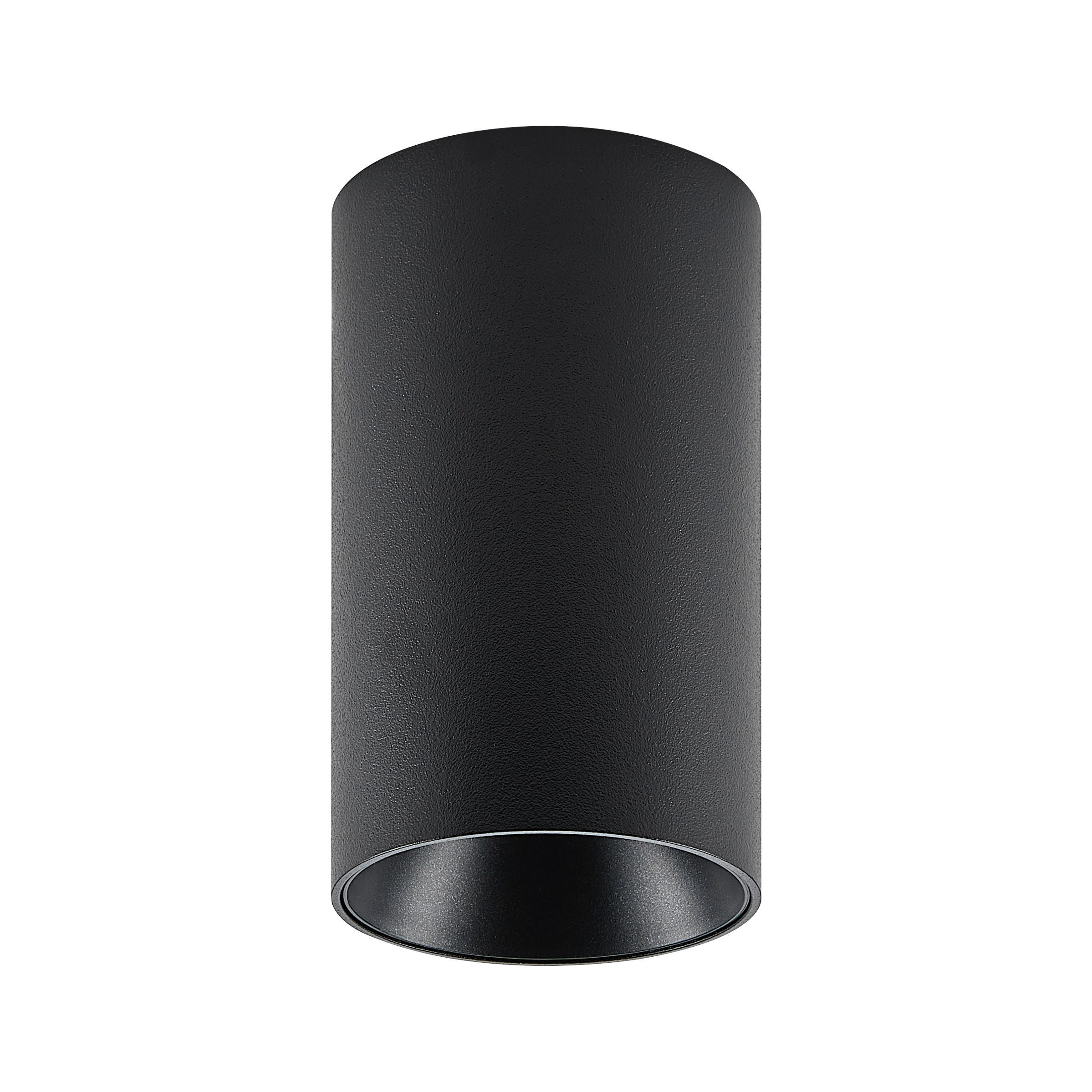 DECKENSTRAHLER Can 6/6/10,5 cm - Schwarz, Design, Metall (6/6/10,5cm)
