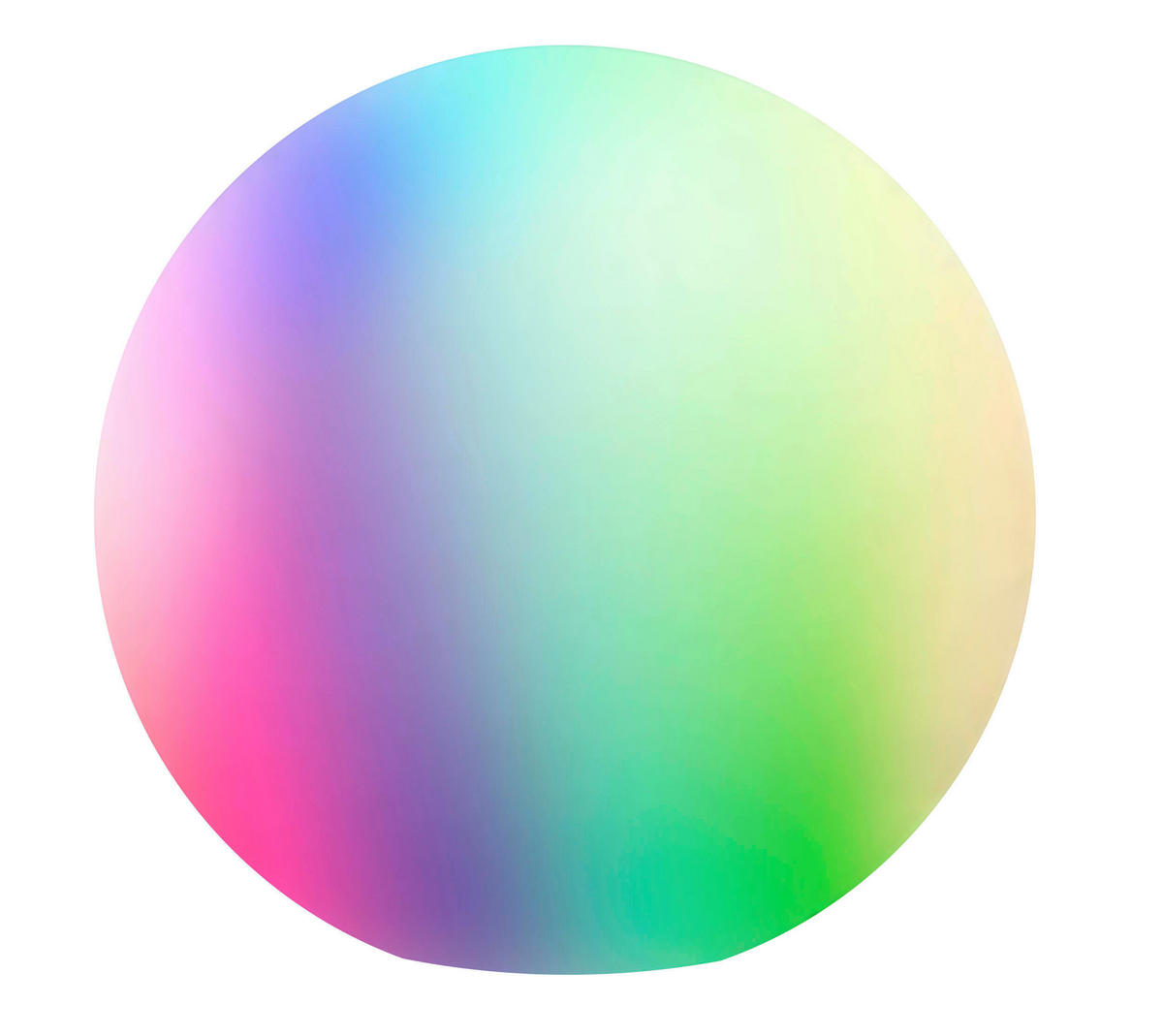 AUßENKUGELLEUCHTE - Sandfarben, Basics, Kunststoff (35cm) - Tint