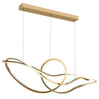 VISEČA LED-SVETILKA  IDUNA //2700-6000 K/230 V/ - barve kroma/bela, Design, kovina/umetna masa (110/33/120cm) - Globo