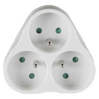 PREDLŽOVACÍ PRÍVOD – KOCKA   - biela, Basics, plast (12.5/7/12.5cm)