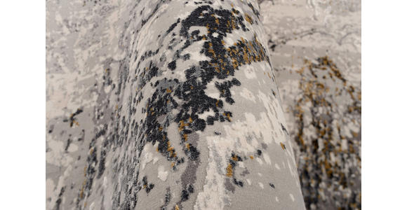 WEBTEPPICH 160 cm Lille Grau, Goldfarben - Goldfarben/Grau, Design, Textil (160cm) - Dieter Knoll