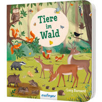 BUCH Natur Wimmelbuch- Tiere im Wald  - Multicolor, Basics, Papier (11,5/11/0,9cm) - Carlsen