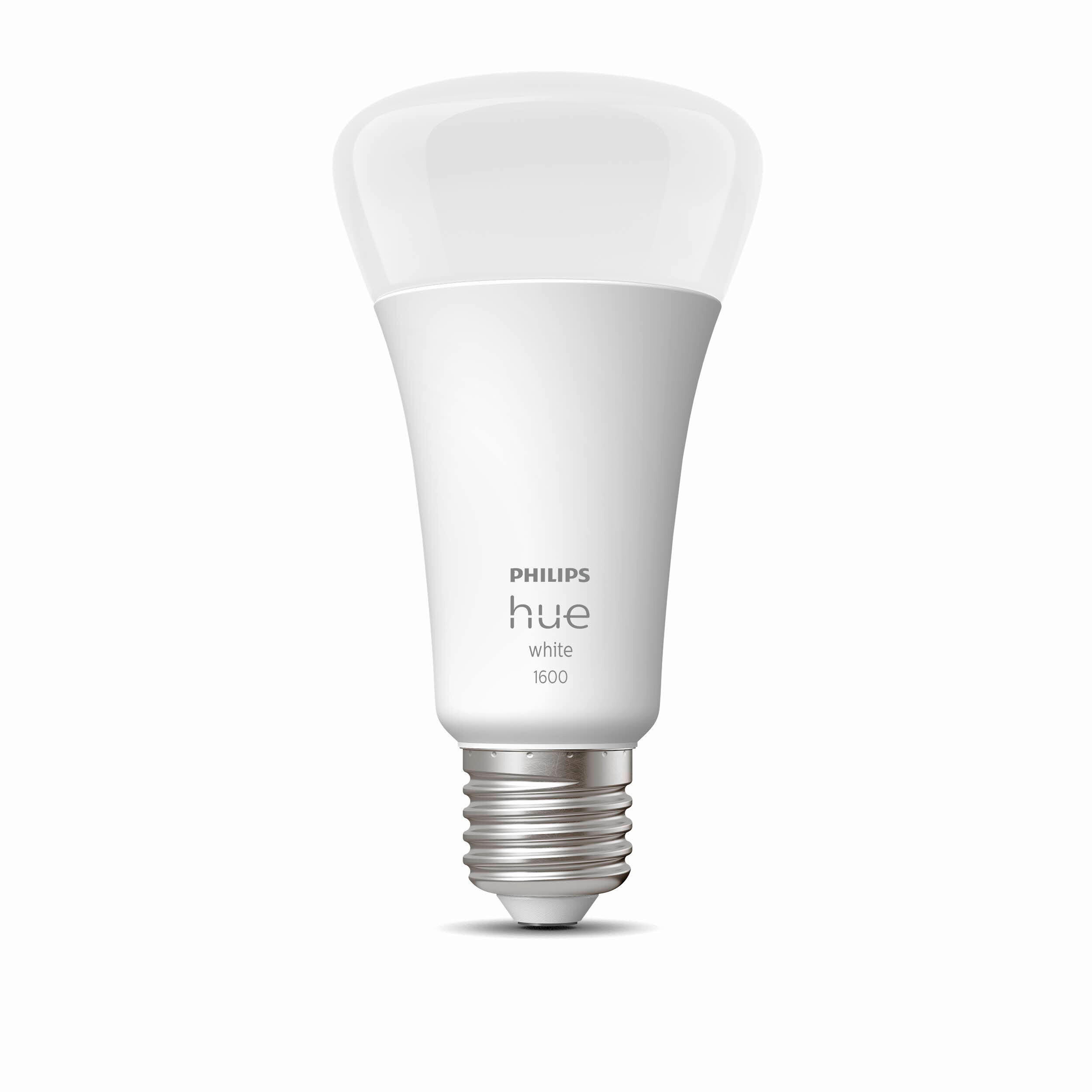 LED-LEUCHTMITTEL   E27 15,5 W 1600 lm  - Weiß, Basics, Kunststoff (6,5/13,7cm) - Philips HUE