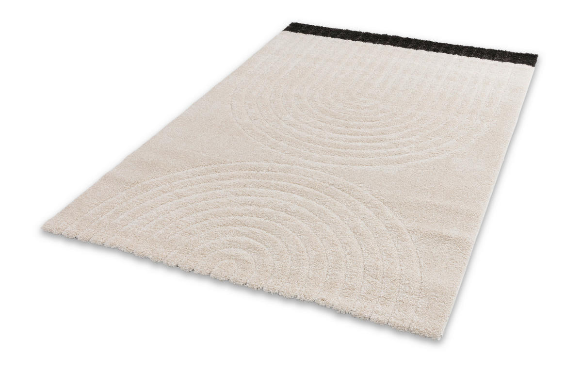 WEBTEPPICH 140/200 cm Weiß  - Weiß, Design, Textil (140/200cm) - Schöner Wohnen