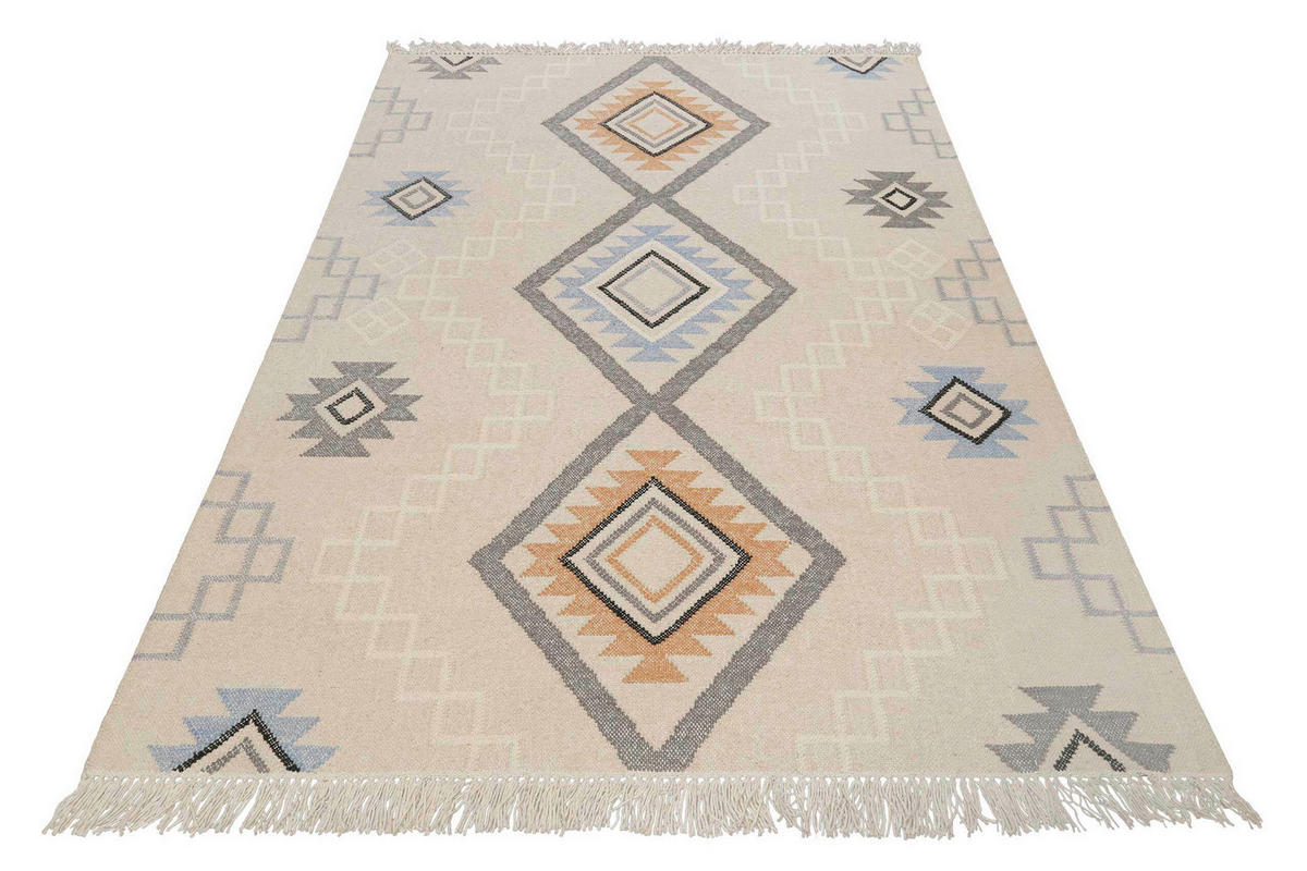 HANDWEBTEPPICH 80/150 cm Jong Multicolor  - Multicolor, KONVENTIONELL, Textil (80/150cm)