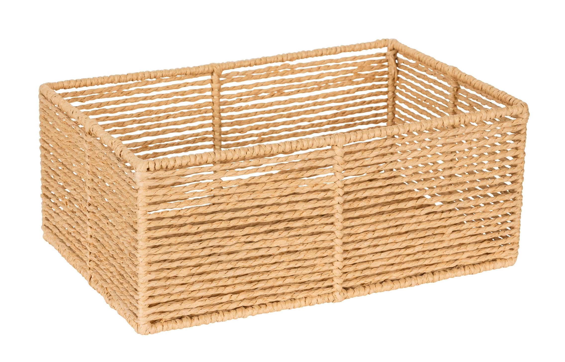 AUFBEWAHRUNGSKÖRBCHEN  - Beige, Basics, Naturmaterialien (30/12/20cm) - Wenko
