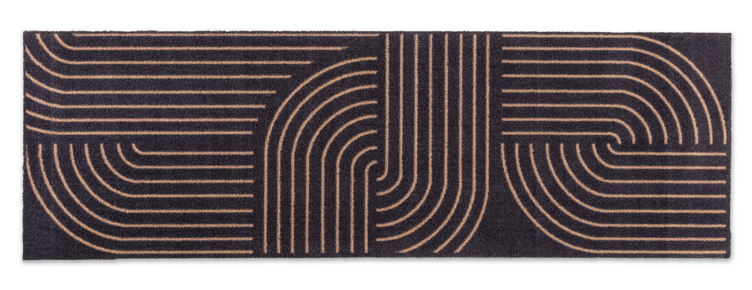 FUßMATTE  50/150 cm  Schwarz  - Schwarz, Basics, Kunststoff/Textil (50/150cm) - Astra