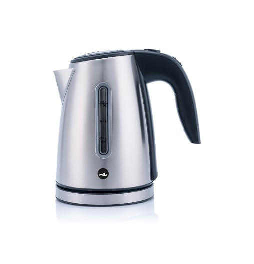 VATTENKOKARE  - silver/svart, Basics, metall/plast (1l) - Wilfa