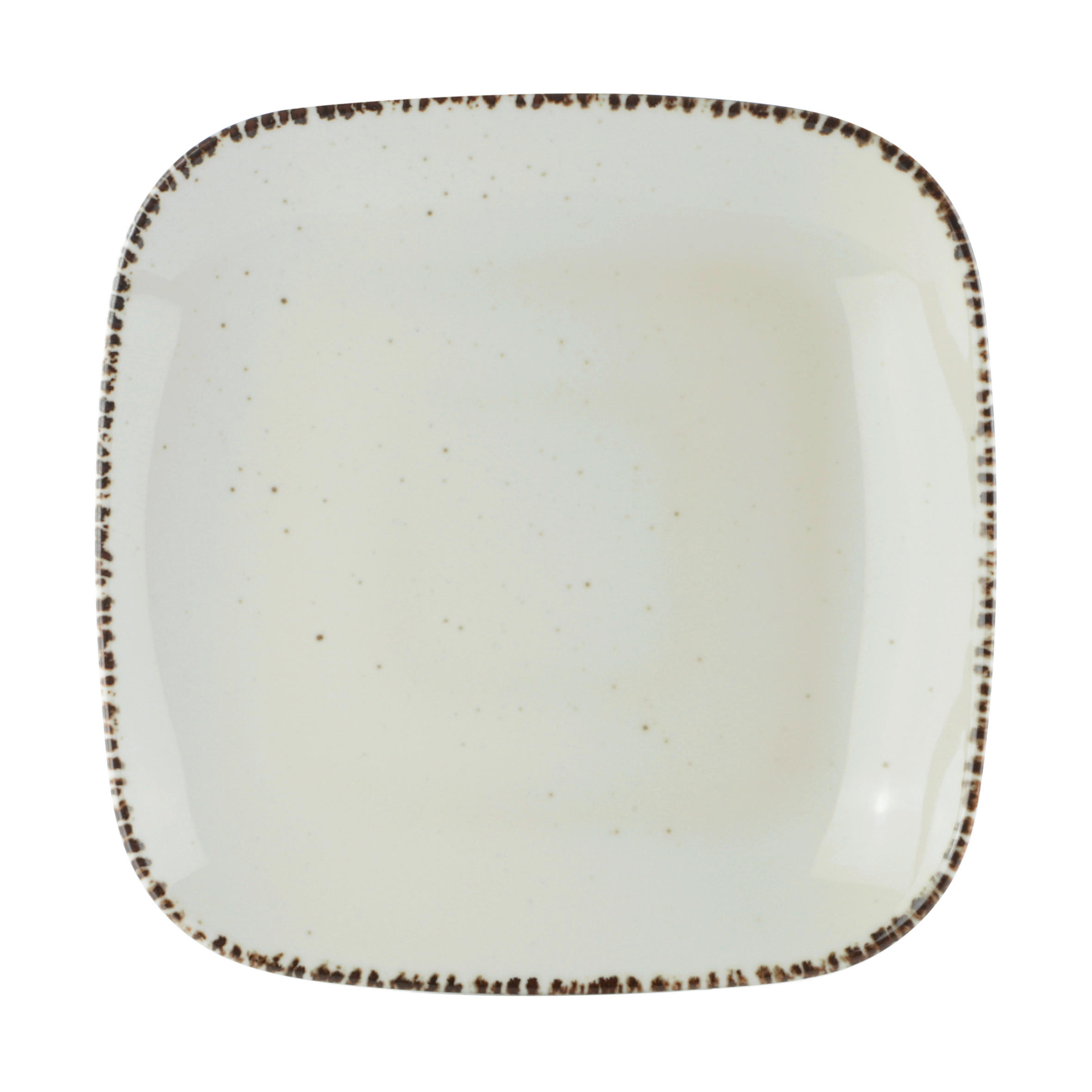MĚLKÝ TALÍŘ porcelán keramika 27/27 cm - bílá, Lifestyle, keramika (27/27cm) - Landscape