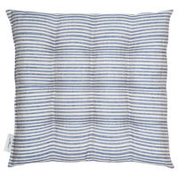 SITTKUDDE  40/40 cm   - beige/blå, Klassisk, textil (40/40cm) - Tom Tailor