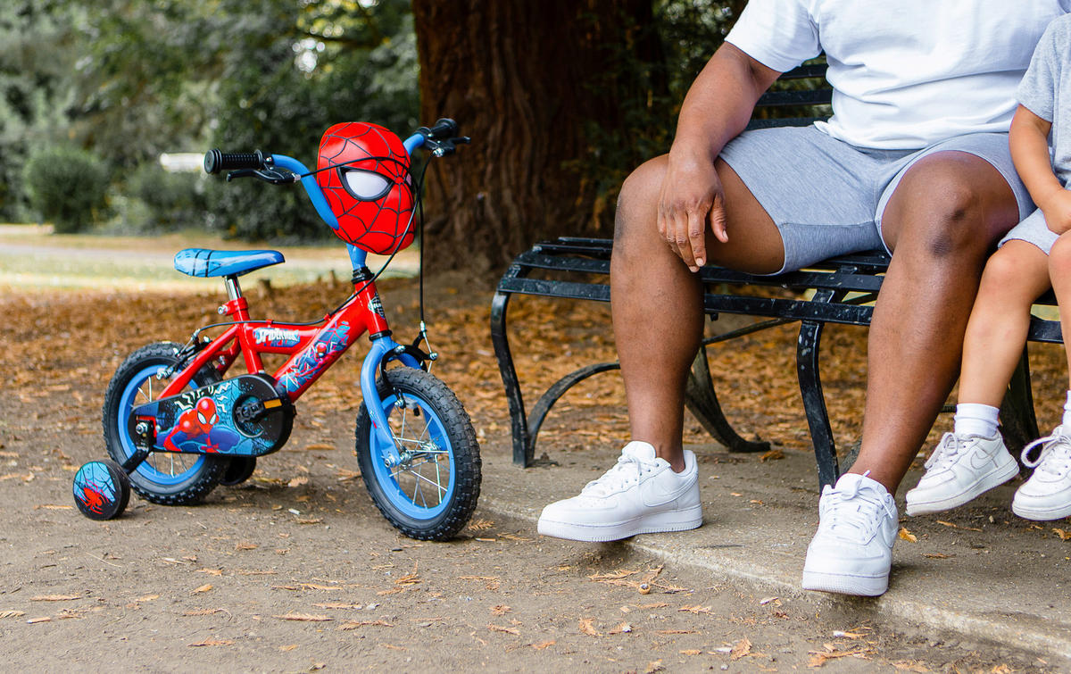 KINDERFAHRRAD 12 Zoll  - Blau/Rot, Basics, Metall (54/74/84cm)