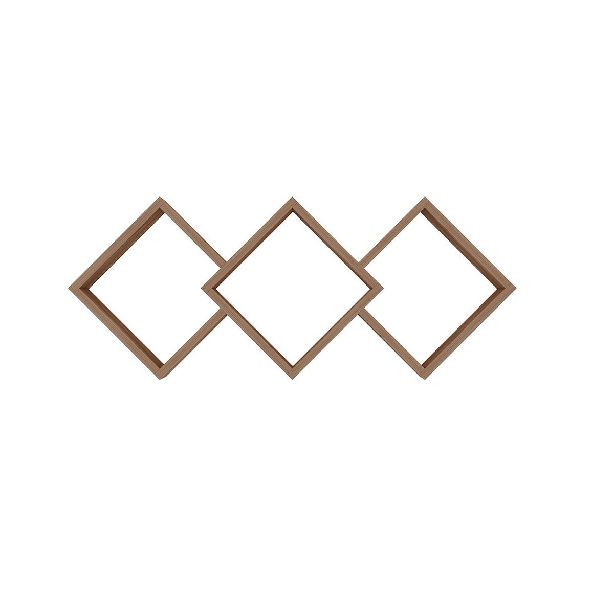 WANDREGAL Kieferfarben  - Kieferfarben, Design, Holzwerkstoff (102/42/20cm) - Livetastic