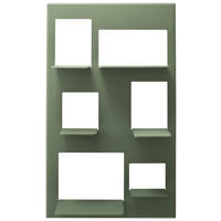 WANDREGAL  72/120/26,5 cm  - Mintgrün, Design, Metall (72/120/26,5cm) - Novel