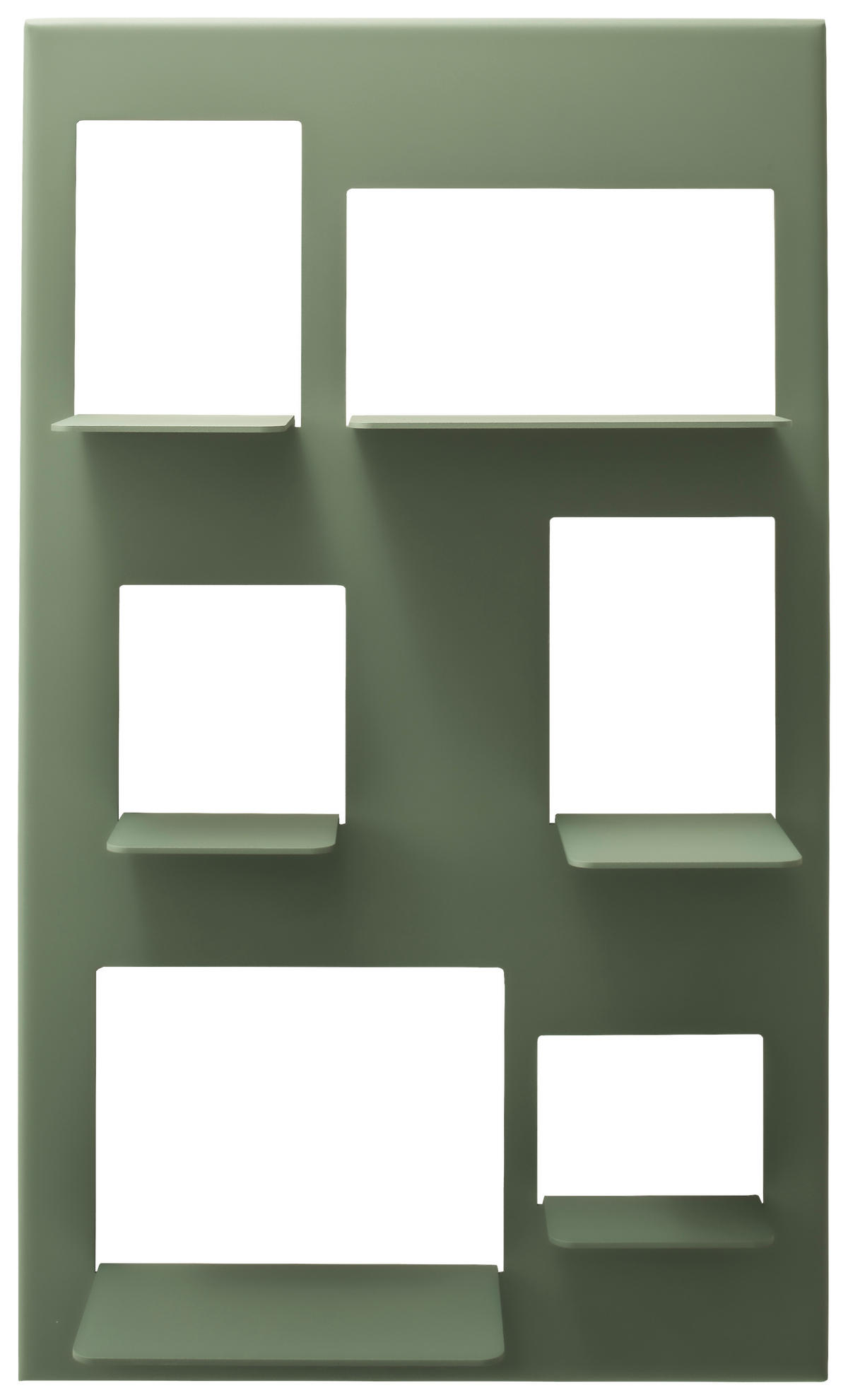 WANDREGAL  72/120/26,5 cm  - Mintgrün, Design, Metall (72/120/26,5cm) - Novel