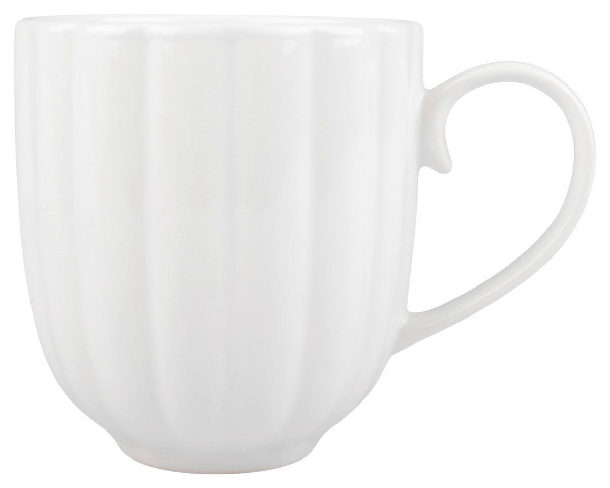 KAFFEMUGG 400 ml  - vit, Basics, keramik (9,3/9,9cm)