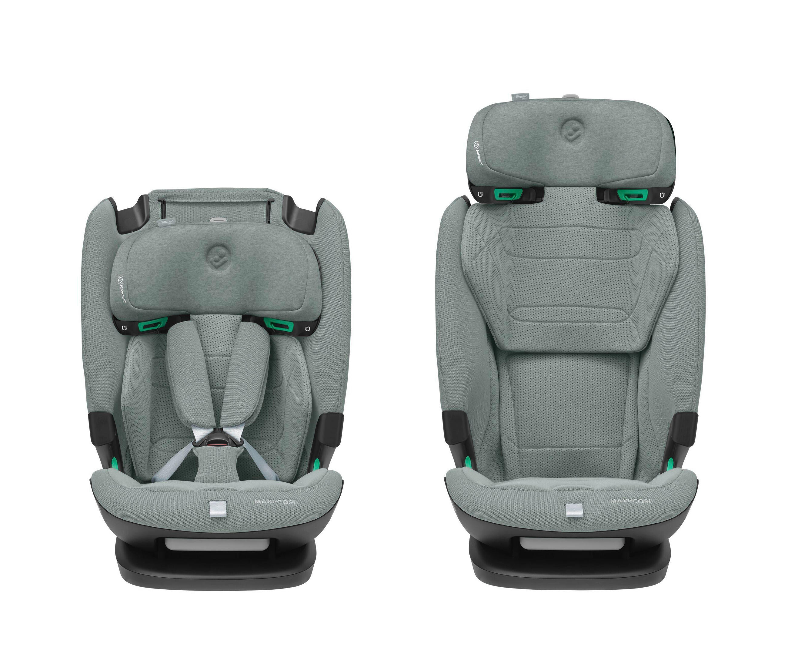 KINDERAUTOSITZ Titan Pro2 i-Size  - Hellgrau, Basics, Kunststoff/Textil (46/76/60cm) - Maxi-Cosi