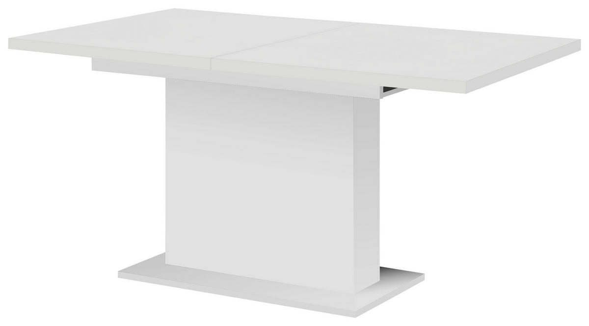 STOL ZA BLAGOVAONICU  bijela  drvni materijal      - bijela, Konvencionalno, drvni materijal (160-200/76/90cm) - Carryhome