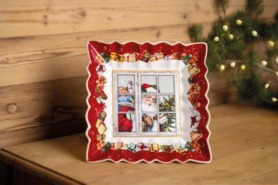 BOL DECORATIV - Basics, ceramică (23,5/23,5/3,5cm) - Villeroy & Boch
