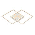 LED-DECKENLEUCHTE 42/42/4,5 cm   - Weiß, Basics, Kunststoff/Metall (42/42/4,5cm) - Boxxx