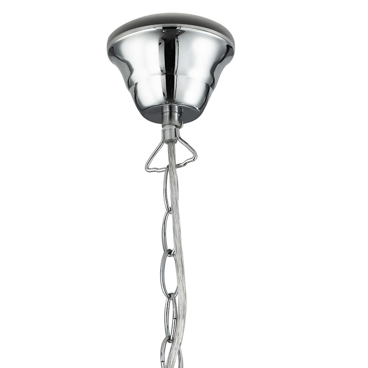 TAKKRONA Marie Therese 55/130 cm  - kromfärg, Klassisk, metall/plast (55/130cm)