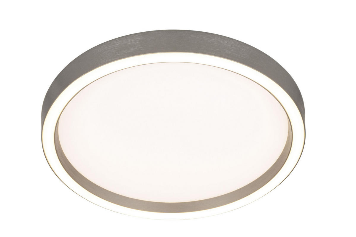 LED-DECKENLEUCHTE 22 W  30,5/5,5 cm    - Alufarben, Basics, Metall (30,5/5,5cm) - Novel