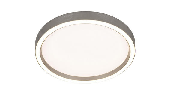 LED-DECKENLEUCHTE 30,5/5,5 cm - Alufarben, Basics, Metall (30,5/5,5cm) - Novel