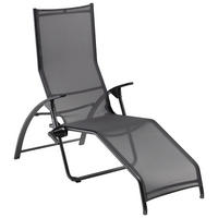 BÄDERLIEGE 180/120/73 cm  - Anthrazit, Basics, Textil/Metall (180/120/73cm) - Kettler