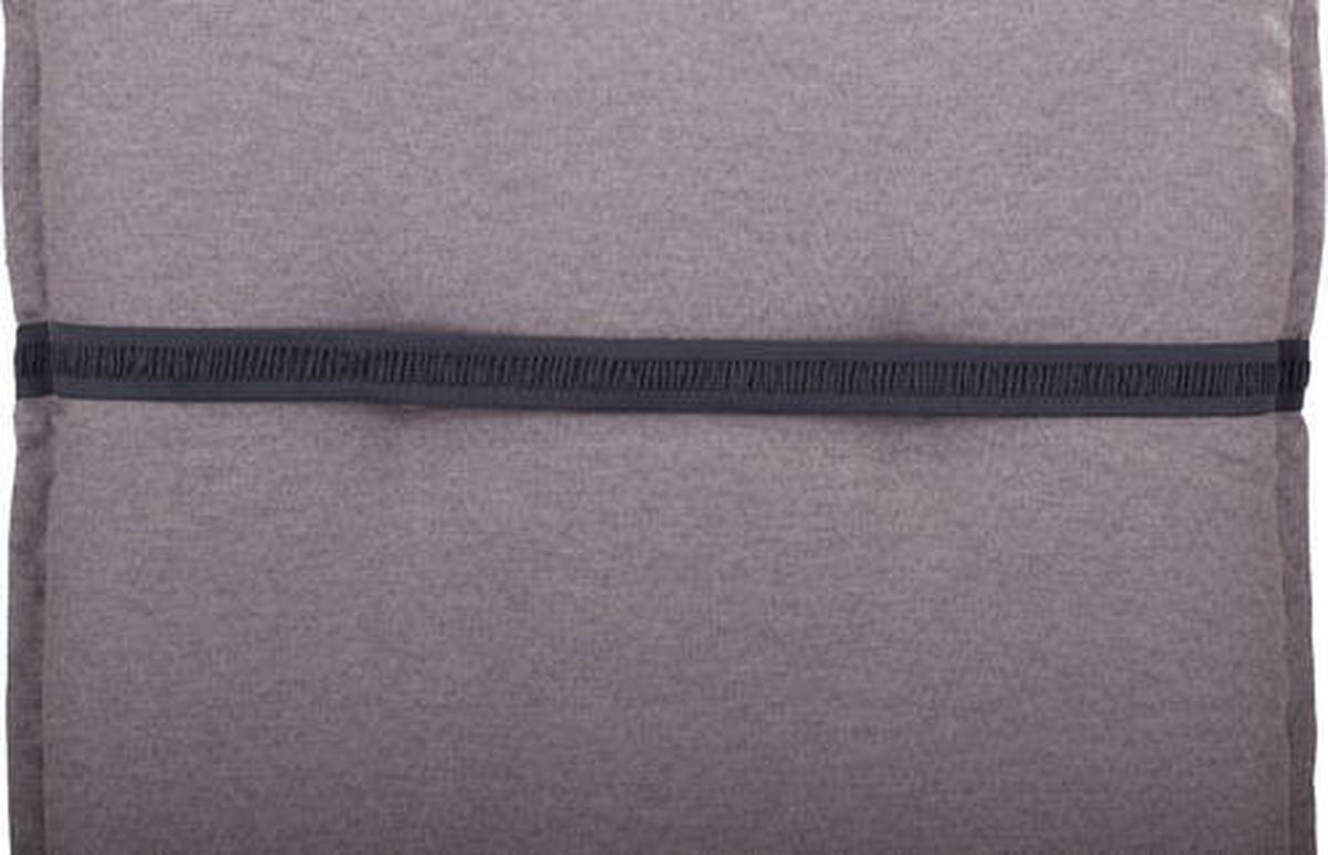 PODLOŽKA NA RELAXAČNÍ KŘESLO, 170/46/8 cm - světle šedá, Basics, textil (170/46/8cm) - Gardenson