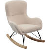 KINDER-SCHAUKELSTUHL - Creme, Basics, Holz/Textil (55/70/63cm) - Livetastic