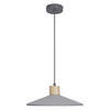 PENDELLEUCHTE 32/116,50 cm   - Dunkelgrau/Naturfarben, Natur, Holz/Stein (32/116,50cm) - Ledvance