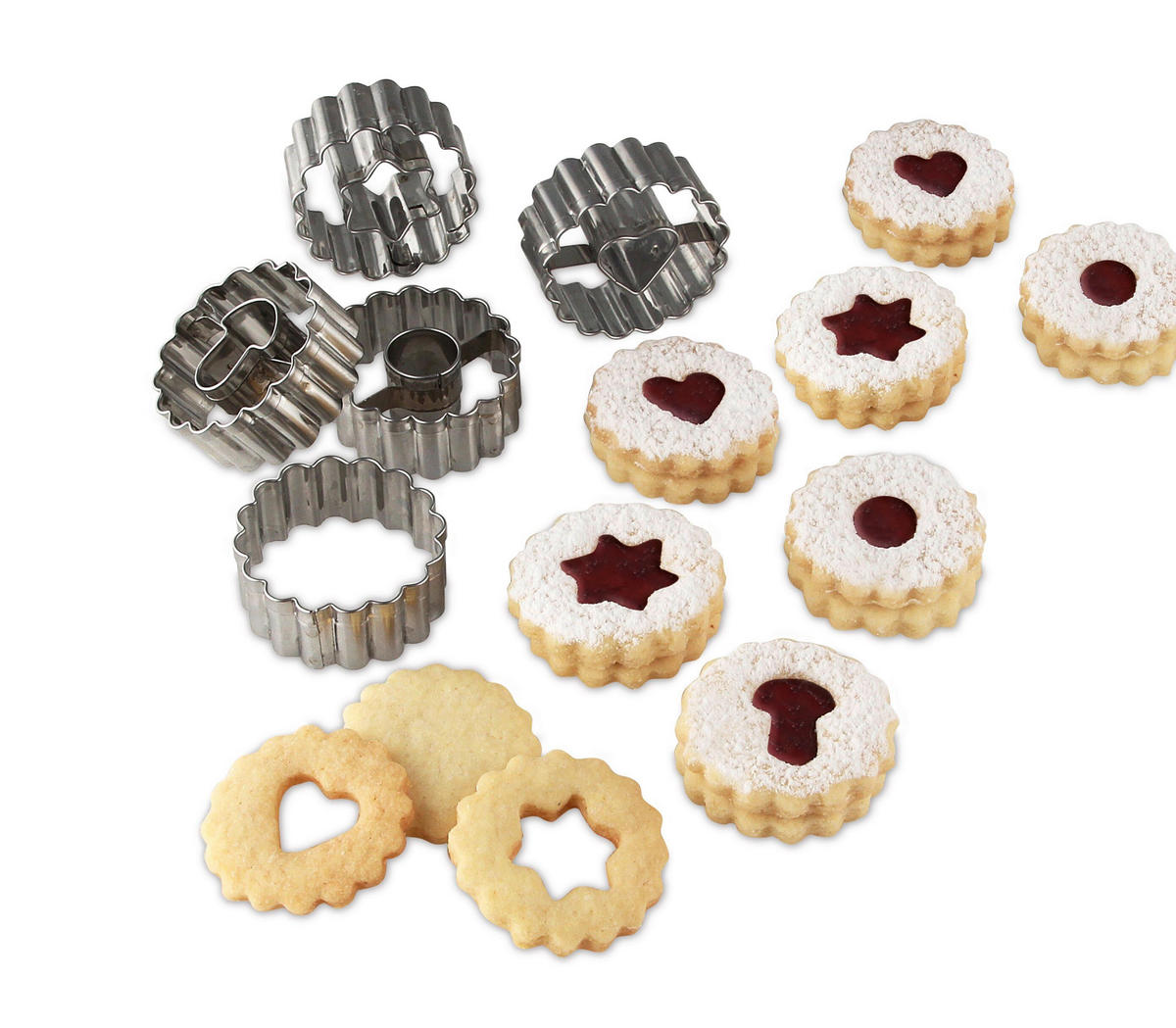 AUSSTECHFORM - Silberfarben, Basics, Metall (17/11,7/3,8cm) - Dr.Oetker