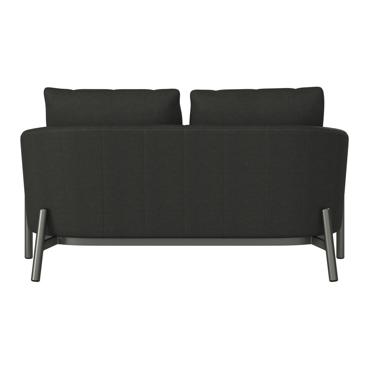 LOUNGEGARNITUR 4-teilig    - Anthrazit, Modern, Glas/Textil - Ambia Garden