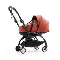 KOŠARA ZA KOLICA    - tamno ružičasta, Basics, tekstil (45,5/44/77cm) - Stokke