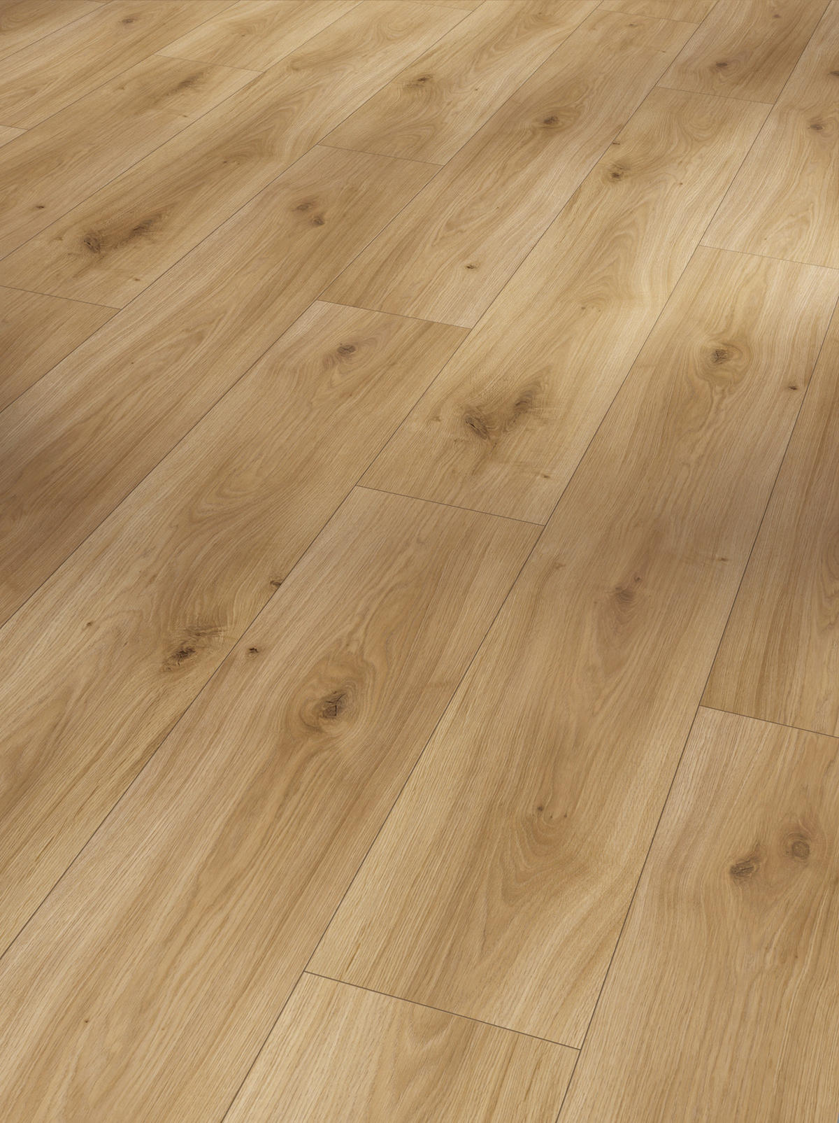 LAMINATBODEN Basic 200 M4V  per  m² - Eichefarben/Dunkelgelb, KONVENTIONELL, Holzwerkstoff (128,5/19,4/0,7cm) - Parador