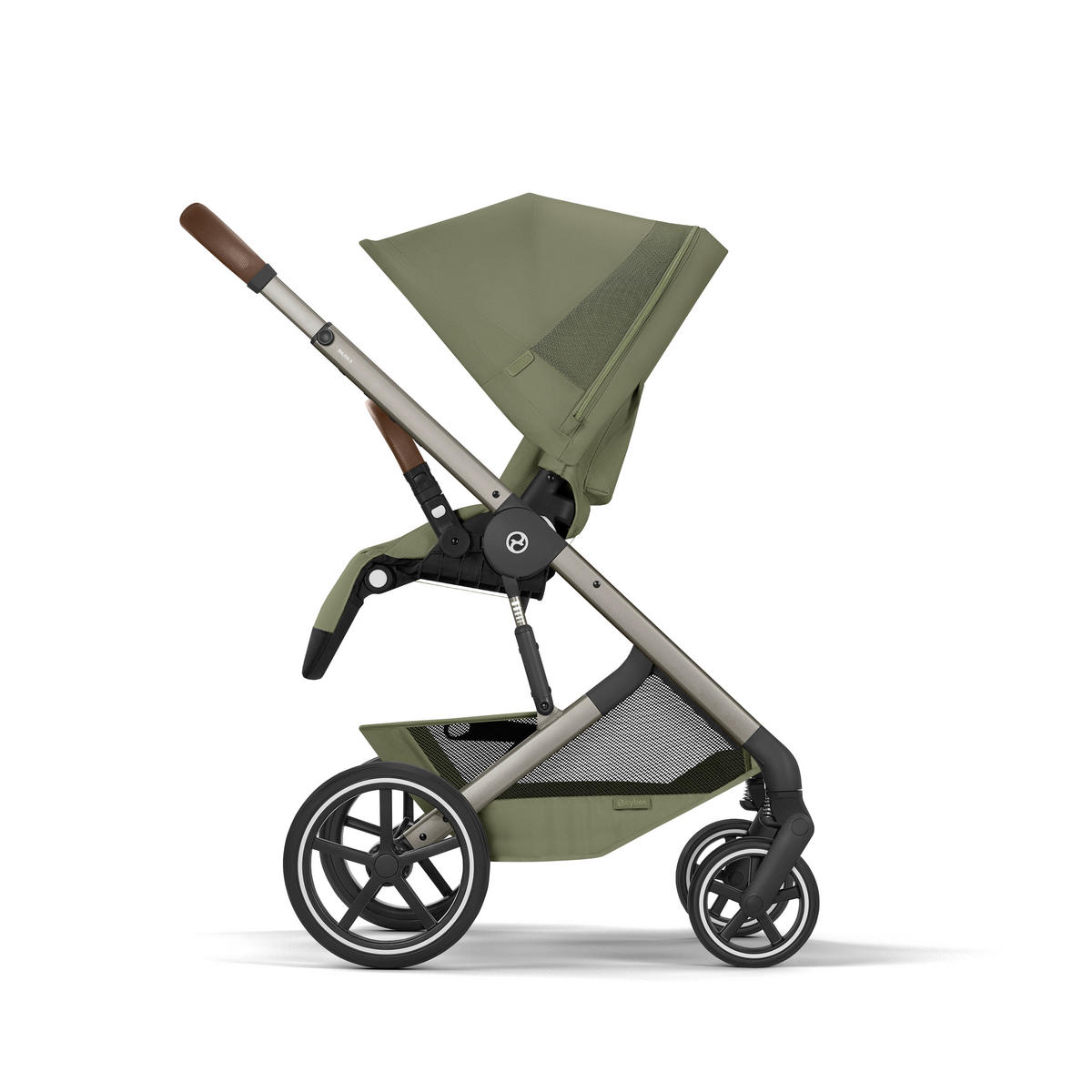 KOMBINIRANA DJEČJA KOLICA  Balios S Lux TPE inkl. Fold-Carrycot  - Khaki/taupe, Basics, tekstil/metal (87/60/108cm) - cybex GOLD