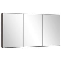 Dulap Cu Oglindă 120/64/20 cm  - grafit, Modern, sticlă/material pe bază de lemn (120/64/20cm) - Held