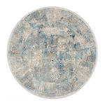 WEBTEPPICH 200 cm Avignon Blau, Grau rund  - Blau/Grau, Design, Textil (200cm) - Dieter Knoll