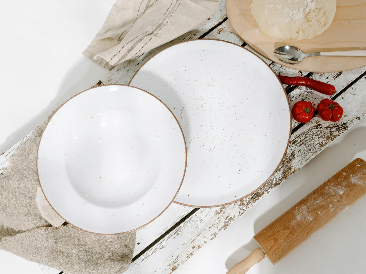 PASTATELLER Vintage Nature Weiss    - Creme, Basics, Keramik - Creatable