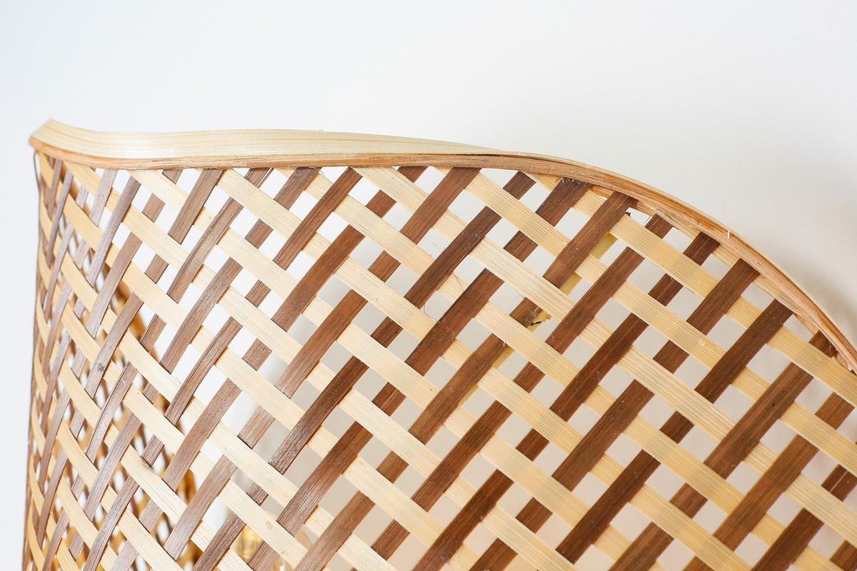 WANDLEUCHTE - Naturfarben/Braun, Basics, Naturmaterialien (40/10/50cm) - Good & Mojo