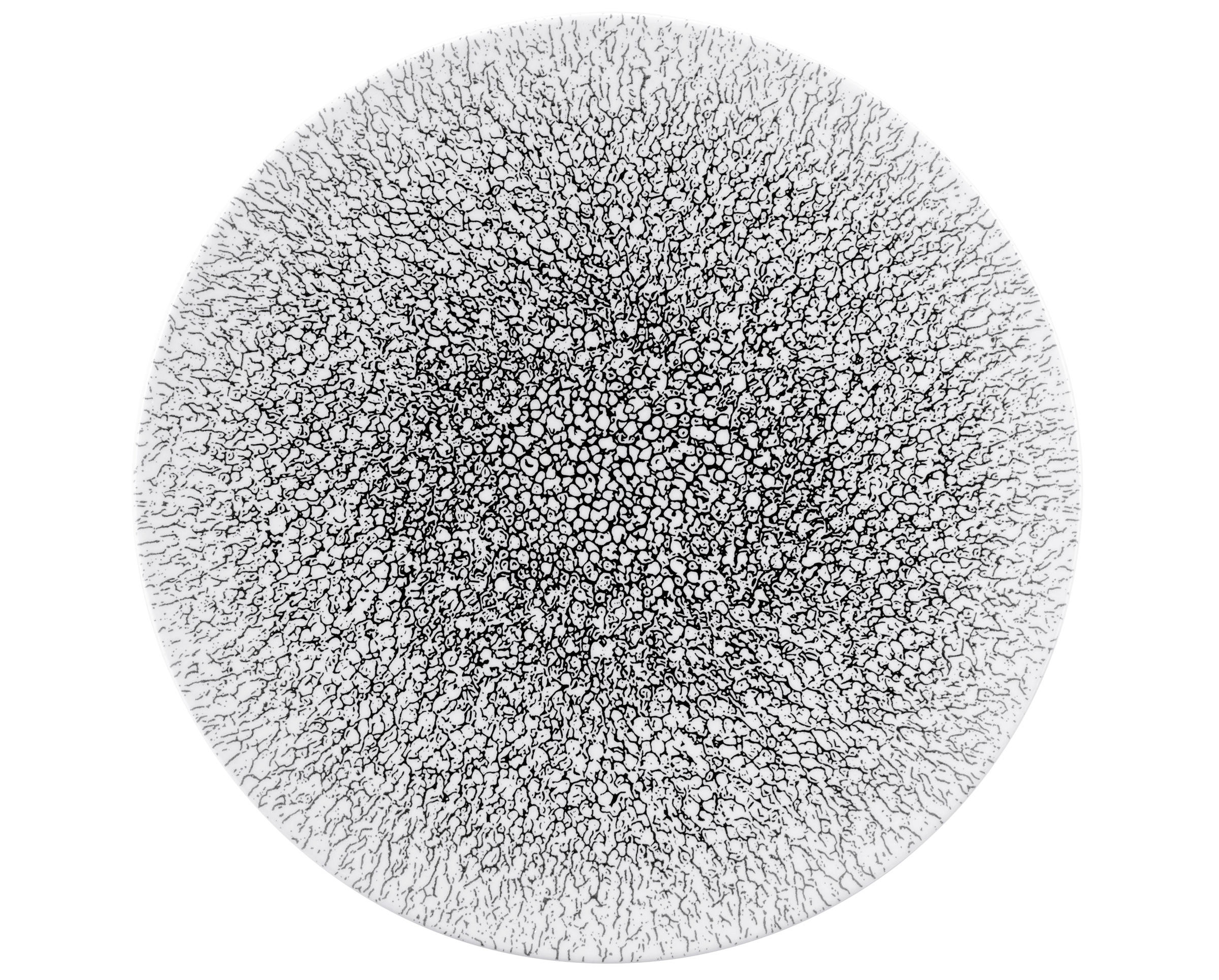 SPEISETELLER Life Molecule Porzellan  - Schwarz/Weiß, Basics, Keramik (28cm) - Seltmann Weiden