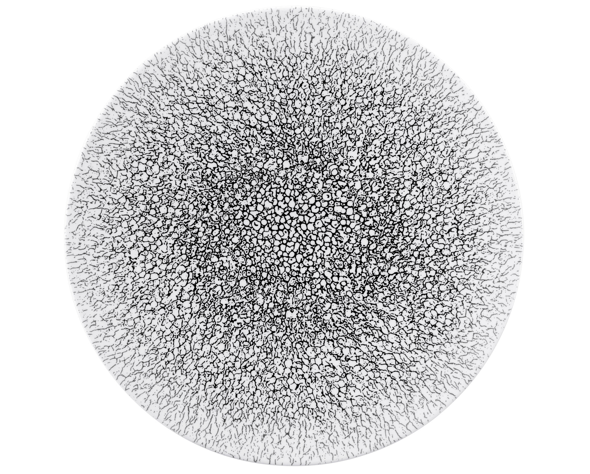 SPEISETELLER Life Molecule Porzellan - Schwarz/Weiß, Basics, Keramik (28cm) - Seltmann Weiden