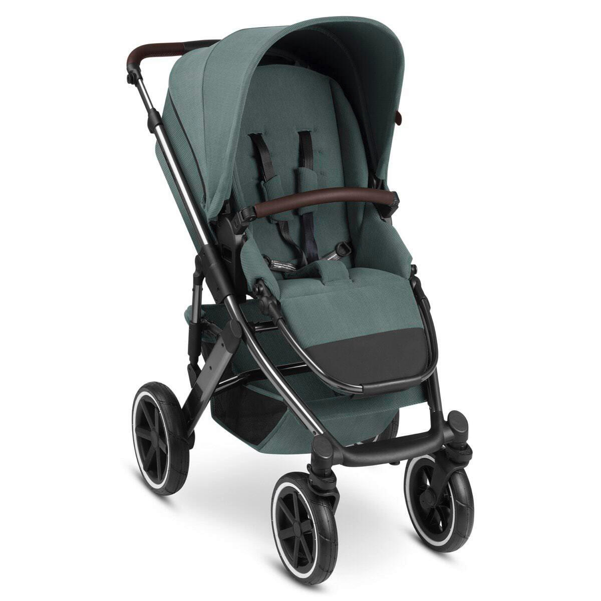 DEČJA KOLICA  SALSA 4 AIR ALOE  - boja aluminijuma, Osnovno, tekstil/metal - ABC Design