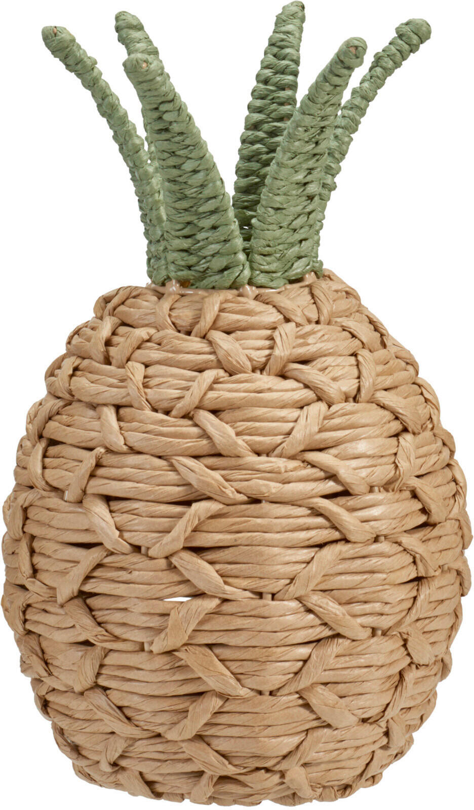 DEKOANANAS - Beige, LIFESTYLE, Papier/Metall (17/27/17cm)