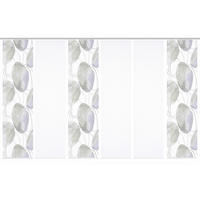 FLÄCHENVORHANG  6 Stück  blickdicht  60/245 cm   - Flieder/Weiß, Natur, Textil (60/245cm)