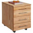 ROLLCONTAINER - Erlefarben, Natur, Holz (42/65/55cm) - Linea Natura ROLLCONTAINER - Erlefarben, Natur, Holz (42/65/55cm) - Linea Natura