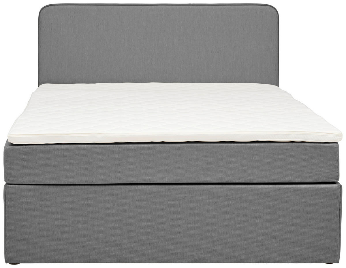 BOXBETT 120/200 cm  in Grau  - Grau, KONVENTIONELL, Holz (120/200cm) - P & B