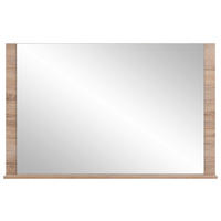 WANDSPIEGEL 111,3/71,1/12,4 cm    in rechteckig  - Wildeiche, Design, Holzwerkstoff (111,3/71,1/12,4cm) - MID.YOU