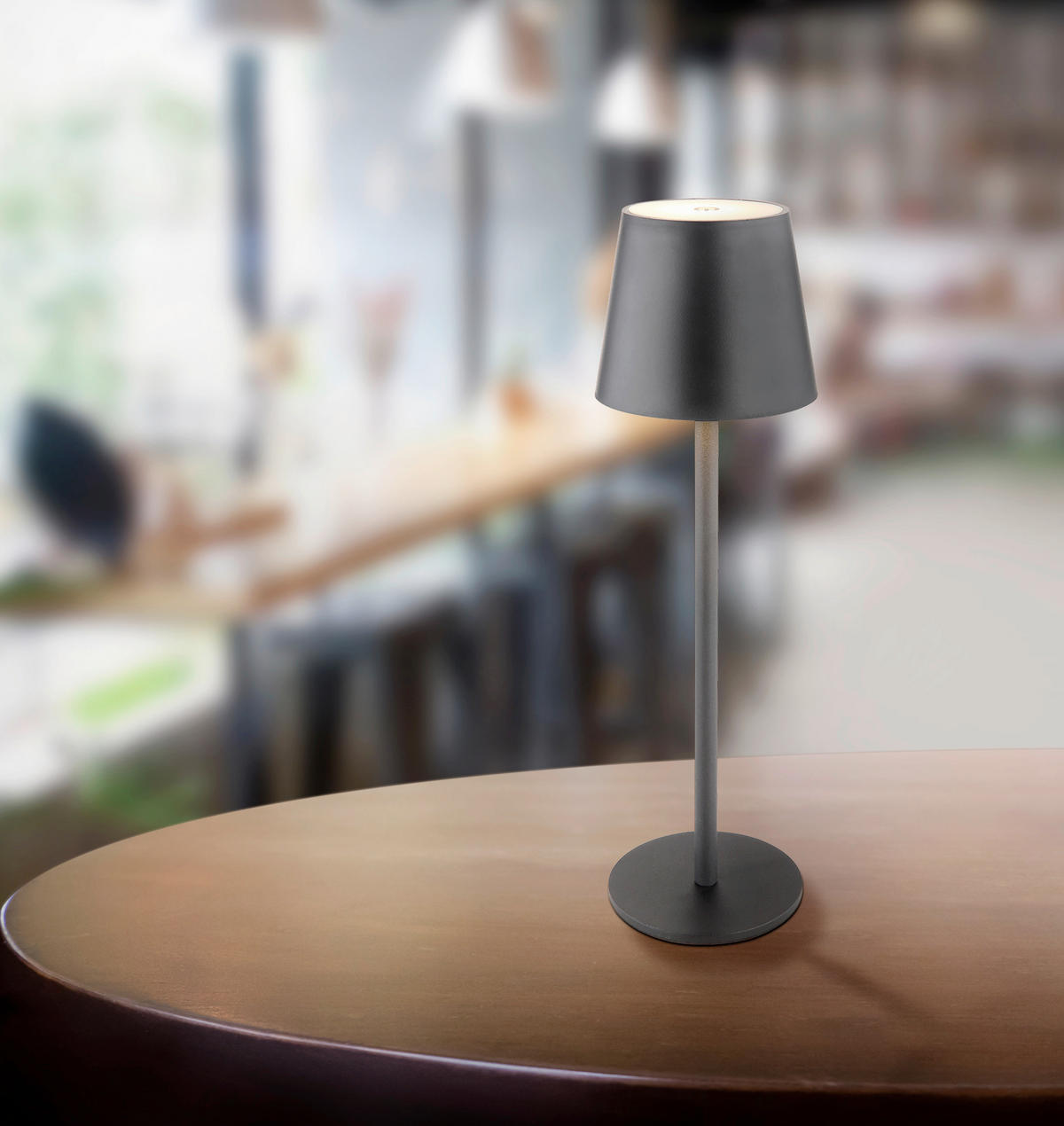 STOLNÍ LAMPA NA BATERIE, 10,6/36 cm  - (10,6/36cm) - Globo